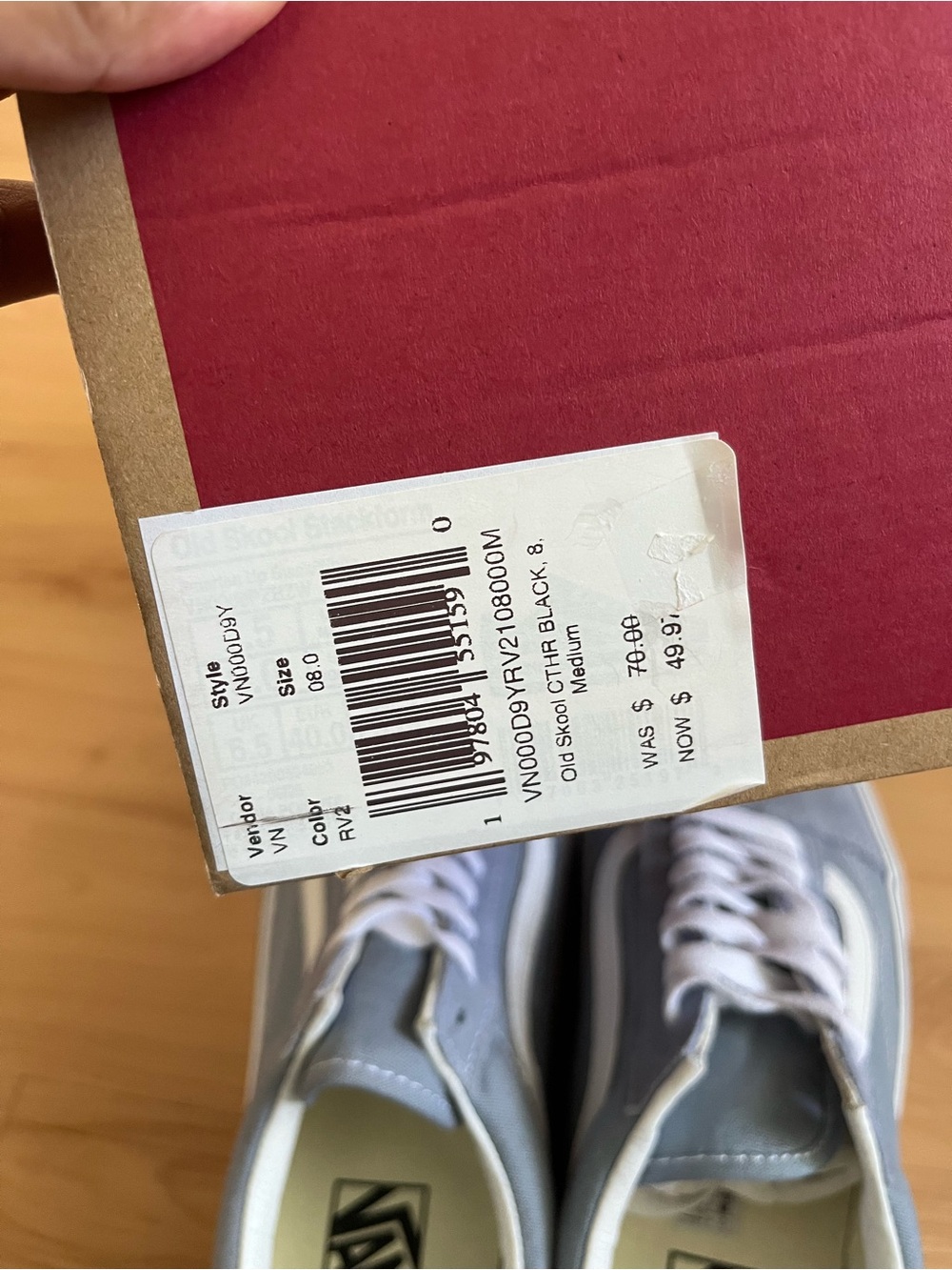 Vans Old Skool Shoe Suede Canvas Women 9.5 US - Picture 10 of 10